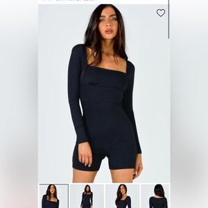 Princess Polly Black Romper